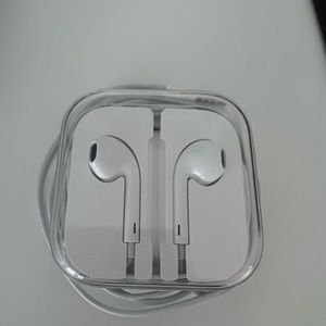 Apple headphones with connection